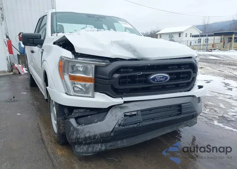 2021 Ford F-150 Xl z USA, uszkodzony, nr VIN 1FTEX1CB7MFB43647